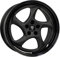 MB Design Felge TURBO 9.0Jx19 ET42 5x108 Schwarz stumpfmatt/Glanzschwarz kompatibel mit Ford Focus Kuga Mondeo Puma ST Puma