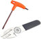 ANTHYTA Bicycle Disc Brake Tool Brake Discs Straightening Tool Stainless Steel Bicycle Brake Disc Adjuster 15/18/42 mm Brakes Reset Tool Adjustment Tool for Bicycle Disc Brake
