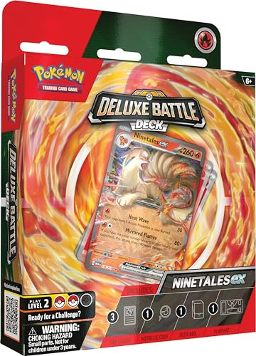 Pokémon- Ninetales ex Deluxe Battle Deck, Multicolor (699-85601)