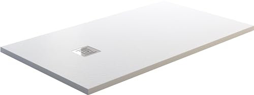 Aquabad Duschwanne/Duschtasse ARDESIA 130x100cm Weiß Rechteck