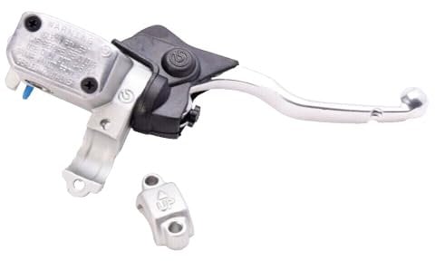 Brembo Pompa freno assiale anteriore PS10mm corpo/leva argento con serbatoio integrato
