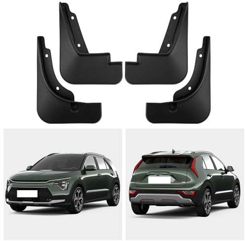 SSIMOO 4 Stück Auto Spritzschutz Schmutzfänger,für KIA NIRO HEV 2023-2024+,Vorne Hinten Kotflügel,Protection Zubehör
