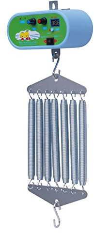 Babywippen & -schaukeln, Elektrisch Motor Federwiege Babyschaukel Controller Automatisch Schwingfeder mit Anzeige und Haken, für Familien, Kindergärten, 18 * 8 * 8cm