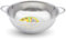 STL Steel Colander with Double Handles 31.5cm, Micro-Perforated for Draining Pasta, Rice, Fruits, Vegetables, Dishwasher Safe Kitchen Strainer, Metal Food Filter, Easy to Clean and Durable