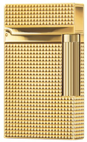 CLICKON Briquet Rechargeable à gaz, Flamme Douce, Laiton de qualité supérieure, Vendu sans gaz