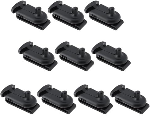 Briny River 10 Clip Da Cintura Per Walkie-talkie Compatibile Con Motorola Talkabout T5200 T5300 T5310 Radio Bidirezionale