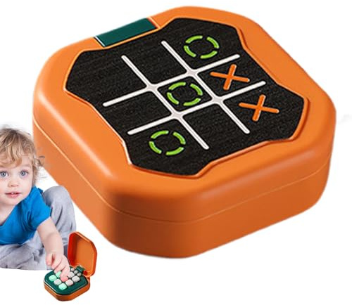 Juego de consola de electrónico | de entrenamiento cerebral interactivo de perno portátil para niños, viajes y vueltas por viaje de y juntos. Fomenta el l