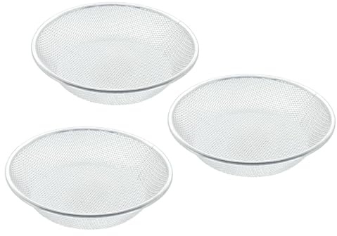 YTtkku Gartensieb Für Kompost 3 Verschiedene Größen 2 Mm 6 Mm Und 10 Mm Löcher Robuster Edelstahlrahmen Zur Bodensiebung Rostfreies Metall Gartensieb Für Den Außenbereich