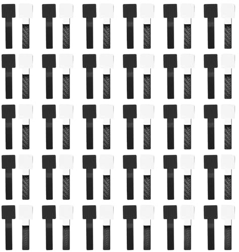 60pcs Adjustable Data Cable Organizers Wire Winder USB Management Protector for Home Office Use Enduring Power Cord Storage Manager