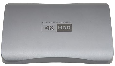 Semme Semme Scheda Video 4K 60Hz con Uscita HDR, Adattatore USB 3. per Streaming e Giochi, Compatibile con, MacOS, (HC-368) (HC-368)