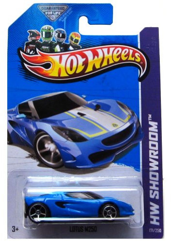 Lotus M250 '13 Hot Wheels 171/250 (blau) Fahrzeug