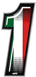 4R Quattroerre.it 13231 Numero Racing Flag 1