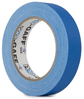 Pro-Gaff RS161ELBL24X25 Ruban adhésif mat 24 mm x 25 m