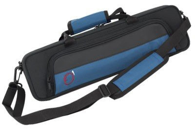Ortola 6464 Schutzhülle für Querflöte, Schwarz/Blau