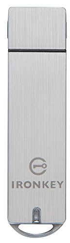 Kingston IronKey S1000 Encrypted USB Flash Drive 32GB On-Device Cryptochip and FIPS 140-2 Level 3 Certified-IKS1000B/32GB