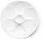 Holst Porzellan PLA 023 Assiette à huîtres en Porcelaine 23 cm pour 6 huîtres Blanc 23 x 3 cm