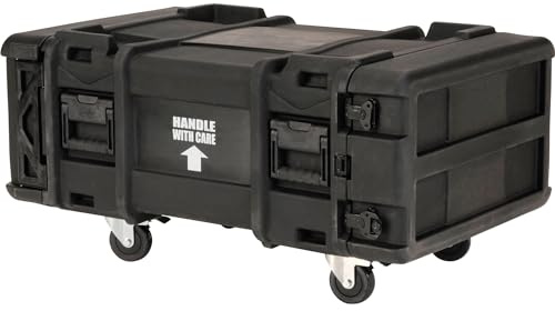 Roto-Molded Industrial Shock Rack with Threaded Steel Rails and Aluminum Interio