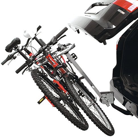 PORTACICLO Auto Gancio Traino Arezzo 2 Bici ACCIAI