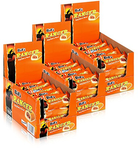 3x BiFi Ranger Beef, Beans & Bacon 20 stk. je 50g Weizengebäck