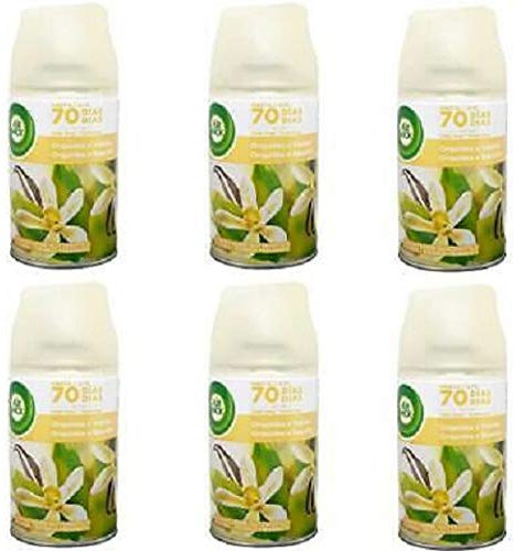 Airwick Nachfüller Orchidee und Vanille für Freshmatic Max - 6er Pack (6 x 250ml)