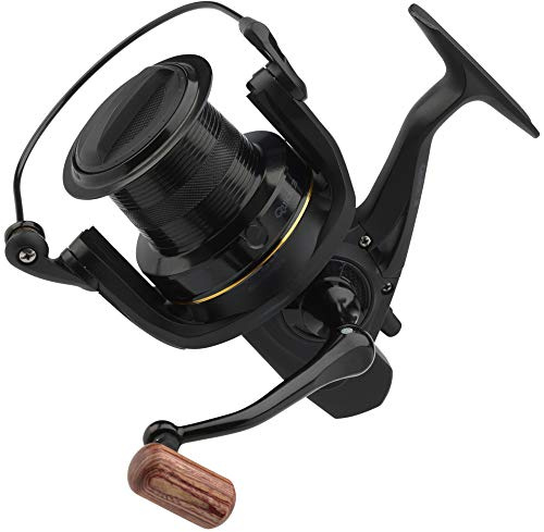 DAM Quick 3, Angelrolle, Spinnrollen, Allround-Angeln, High-Speed-Rolle für reibungslose und kraftvolle Leistung, Unisex, Schwarz, 6000