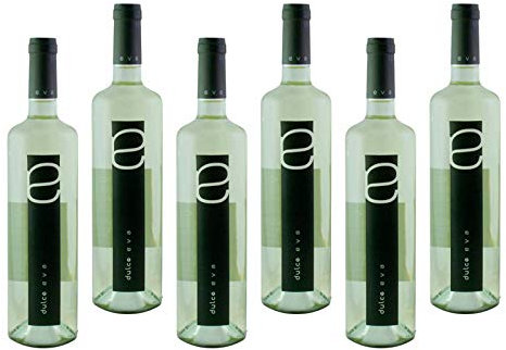 Caja de vino blanco Dulce Eva 6 botellas