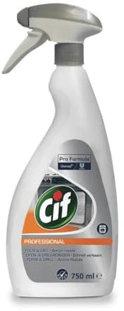 Cif Ofen und Grill Reiniger Professional (Pro Formula), Pumpe, 750 Milliliter Flasche, 1 LT 11,19