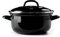 BK Indigo Dutch Heritage Round German Enamelled Casserole with Lid with PFAS-Free Ceramic Non-Stick Coating, 24 cm/4.2 Litre, Induction, Dishwasher Safe, Oven Safe, Black