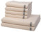 Ross - 6 teiliges Frottier-Set - Smart (4 X Handtuch 2 X Duschtuch im Set) - 520 g/m2 - Baumwolle - Frottee - saugstark - weich und flauschig - Natur