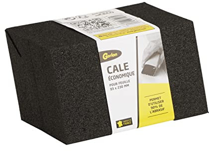 Cale à Poncer/Ponceuse Manuelle Support pour Abrasif - Modèle Innovant - 93 * 230 MM -Gerlon