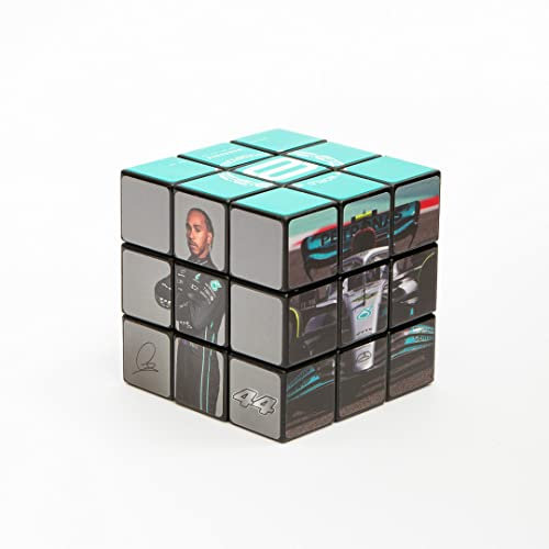 Rubiks Cube Mercedes 501070 AMG Petronas Formel 1 Team Limited Edition klassischer Zauberwürfel, 3x3