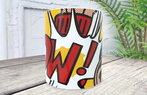 Genérico Tasse Art – Pow – Kunstlinie – Kunstliebhaber – Avantgarden des 20. Jahrhunderts – Pop Art