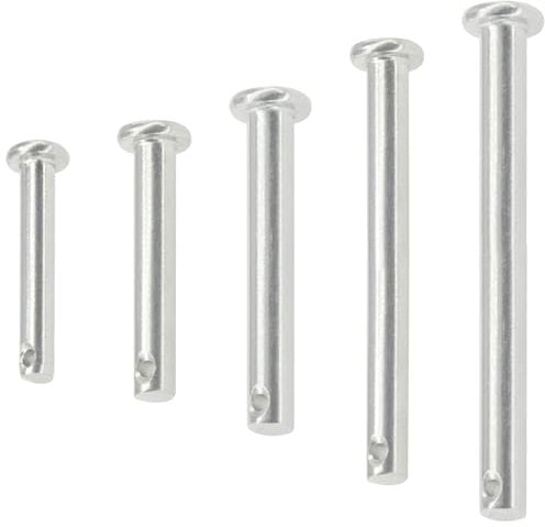 20 perni in acciaio inox 304 a foro singolo, perno di posizione M4 M5 M6 con foro