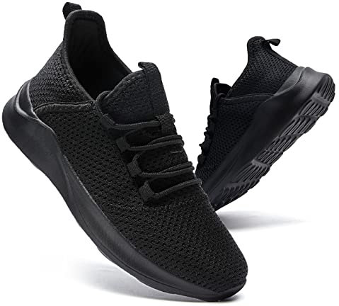 AZSDXS Damen Sneaker Schuhe Sportschuhe Turnschuhe Laufschuhe Schuhe Damen Sneaker Hallenschuhe Schwarz 43