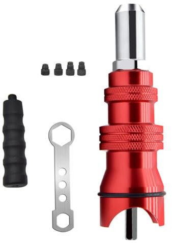 Rivet Nut Drill Adapter Rivet Guns Tool Air Riveter Cordless Adapter Electric Insert Rivet Guns Adapter Kits Rivet