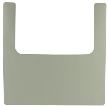 Laroal High Chair Mats Silicone High Chair Splash Guards High Chair Placemats High Chair Accessories Non Slip Silicone Placemats Green For High Chairs
