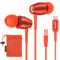 Ludos OMNITONE USB C Headphones, 5 Years Warranty, USB-C Earbuds for iPhone 16 15 Pro Max Plus Samsung Galaxy S24 S23 Ultra S22 S21 FE S20 Z Flip 3 Fold 4 A53 A54, USB Type C Earphones - Coral