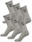hummel Unisex Basic Socken 6 Paar Grau 36/40