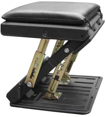 Fangxuee Adjustable Footrest, Removable Cushion, Leg Support Extension