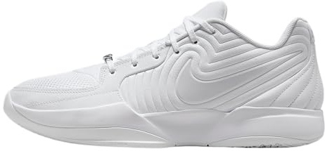 Nike Men's Ja 2 Nightmare Basketball Shoes, White/White/White, 14 UK