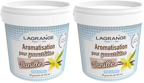 Aromatisation Vanille pour Yaourts 500 g (Lot de 2)