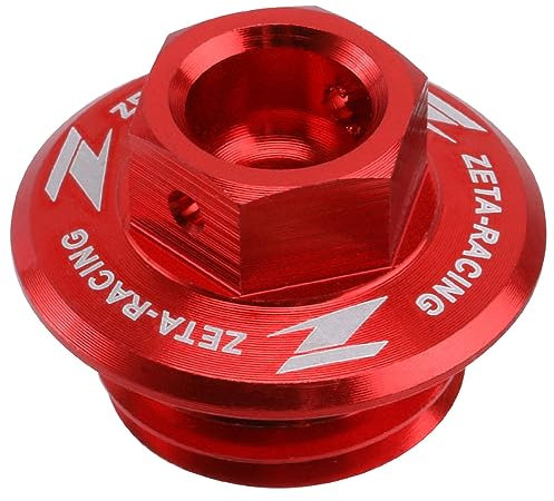 ZETA OIL FILLER PLUG Φ20/P=2.5 Red ZE89-2110