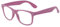 Boolavard Occhiali da Sole Nerd Nello Dtile Degli Occhiali Unisex Vintage Retrò - 45 modelli tra cui scegliere (Chiaro Rosa Scuro)