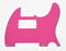 Dopro 8 fori Tele Guitar Humbucker Pick Guard per USA/Messicano FD Telecaster Rosa 3 strati