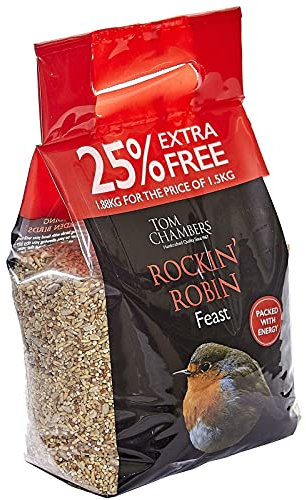 Tom Chambers Rockin' Robin Feast Bird Food for Robins 1.5kg + 25%