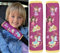 HECKBO 2x Kinder Auto Gurtpolster Gurtschutz mit Fee Feen Motiv - Mädchen Sicherheitsgurt Polster für Kinder und Babys- Ideal für jeden Gurt Autositzerhöhungen Kinder Fahrradanhänger Fahrrad