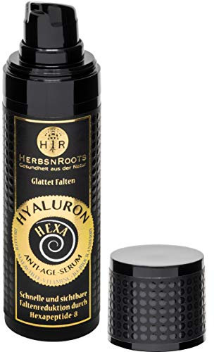 Aloe-Vera HEXA Füll-Booster • Faltenglätter mit Hyaluron-Serum • HerbsnRoots • 30ml