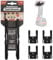 StealthMounts Tool Mounts for Milwaukee M18 | Cordless Tool Holders for Milwaukee 18v Power Tools | 4 Pack | Black Tool Organisers for Milwaukee