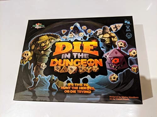 Die in The Dungeon! A Solo Game of DIE-namic Dungeon Crawling, Where You are The Dungeon Monster!