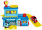 Dickie Toys Polizeistation Hauptquartier mit zwei Polizeiautos, für Babys und Kleinkinder ab 12 Monaten, mit Rampe und Funktionen 204116002 Mehrfarbig